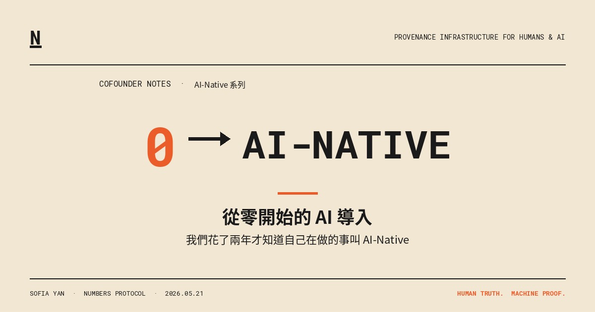 從零開始的 AI 導入 — 我們花了兩年才知道自己在做的事叫 AI-Native